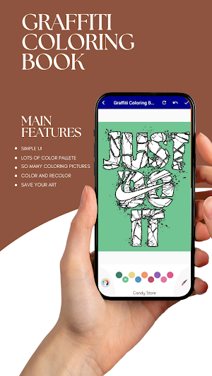 Street Art Graffiti Coloring Screenshot 0