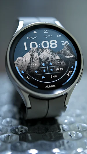 ZKinWatch Snowy Mountain Range Screenshot 2