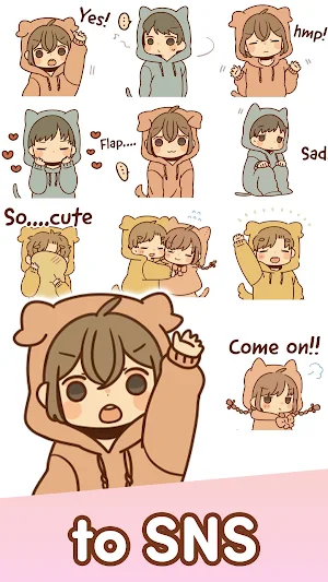 Emoji Stickers Feelings Screenshot 2