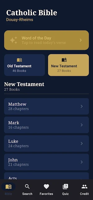 Catholic Bible App Screenshot 3