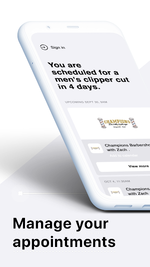 Champions Barbershop Screenshot 1