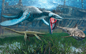 Sea Monster vs Megalodon shark Screenshot 1
