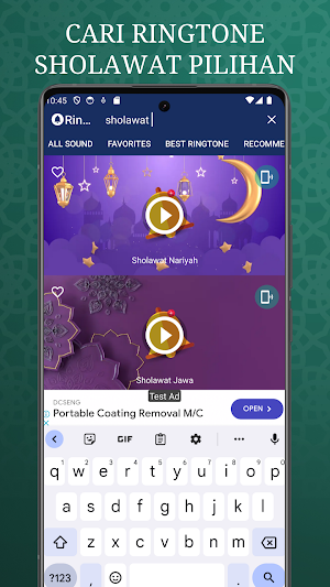 Ringtone Sholawat Merdu 2024 Screenshot 1