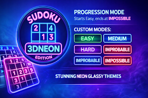 Sudoku 3DNeon Edition Offline Screenshot 0