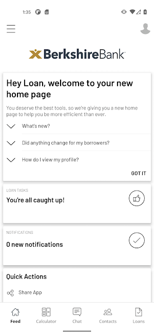 Berkshire Bank Mortgage Screenshot 1