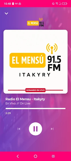 Radio El Mensu - Itakyry Screenshot 3