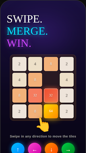 2048 - Number Puzzle Game Screenshot 1