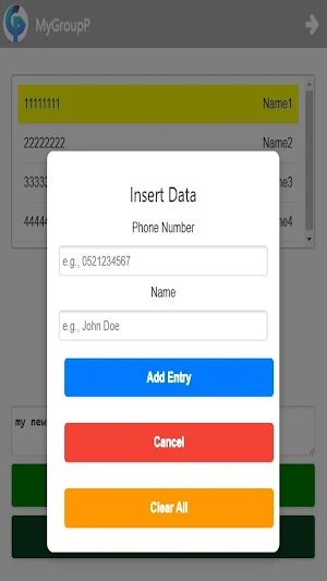 MygroupP Screenshot 3