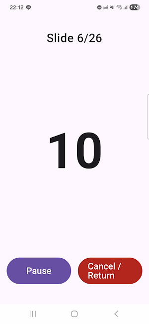 SlideTimer Screenshot 3