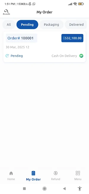 Anazole Vendor Screenshot 1