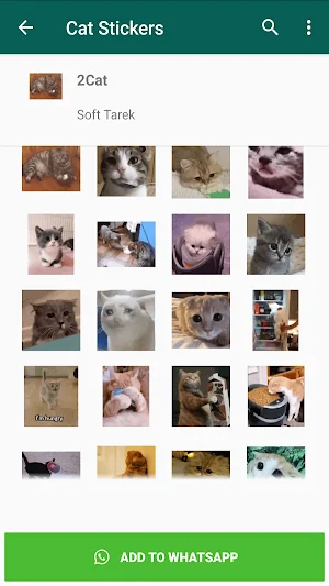 Cat Animated Stickers Screenshot 0