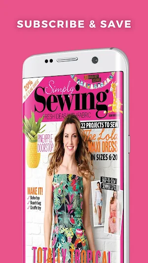 Simply Sewing Magazine - Contemporary Patterns Screenshot 3