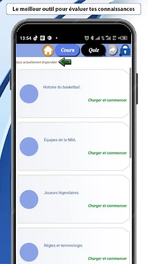 Basketball Quiz Screenshot 1