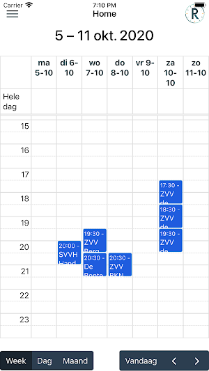 ReserveerPlein Screenshot 1