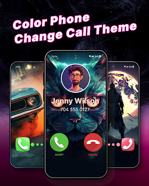 Color Call Flash & Call Themes Screenshot 0