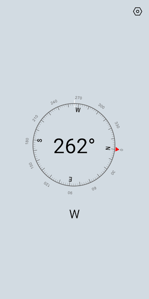 Simple compass: find north Screenshot 2