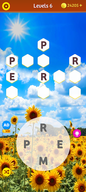 Cross Word Chase Screenshot 2