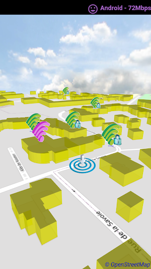 WiFi AR - open wifi seeker Screenshot 3