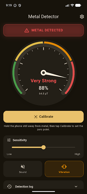 Metal Detector: EMF Gauge Screenshot 0