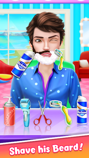 Barber Shop And Beard Makeover Salon Screenshot 0