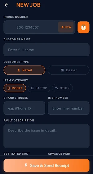 Repair Books - Repair Shop ERP Screenshot 3
