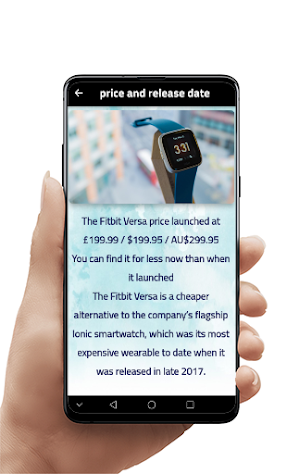 Fitbit Versa 3 Review Screenshot 1