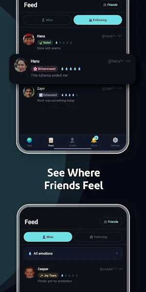 Teardrop: Mood & Emotion Map Screenshot 2