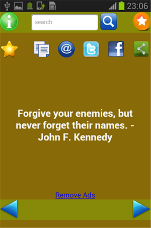 Quotes of Kennedy Screenshot 2