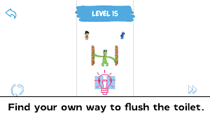 Toliet Rush Maze Screenshot 0