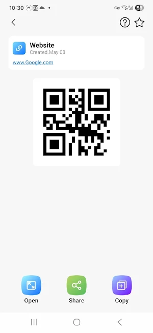 QR & Barcode Scanner, Launcher Screenshot 1