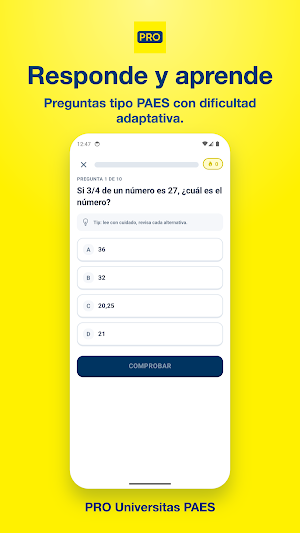 PRO Universitas PAES Screenshot 2