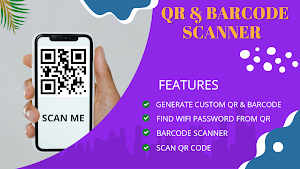 WIFI QR Code & Barcode Scanner Screenshot 0
