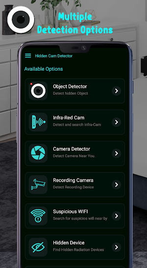 Hidden Camera Detector - SpyC Screenshot 1