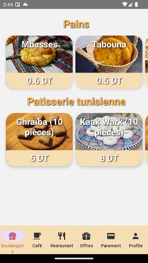 Elegant: Livraison Repas Screenshot 1