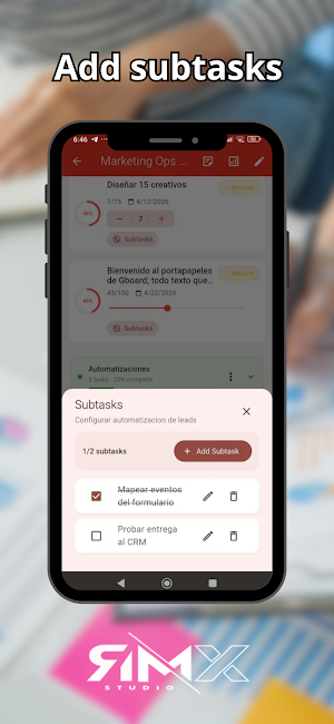 Simple Project Manager Screenshot 2