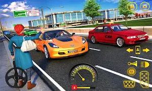 Yellow Cab American Taxi Driver 3D: New Taxi Games Screenshot 3