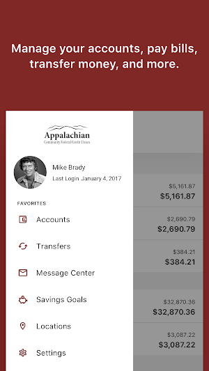 My ACFCU Mobile Screenshot 2