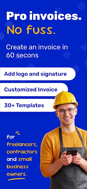 Invoice Maker: Estimate & PDF Screenshot 0