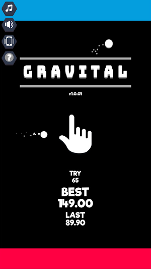 Gravital - Gravity shift challenge! Screenshot 0