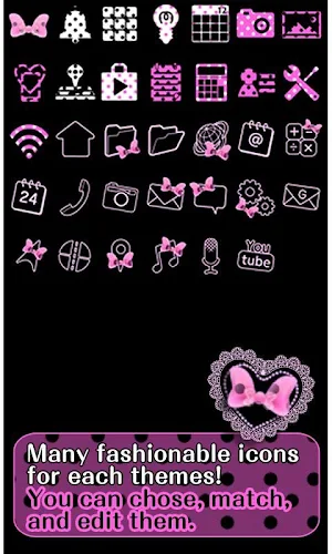 Spicy Pink Wallpaper Theme Screenshot 3