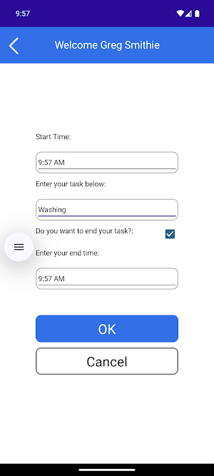 FundraiserOne - Timesheets Screenshot 3
