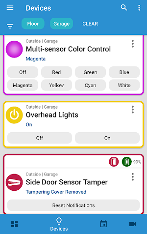 HomeSeer Mobile Screenshot 1