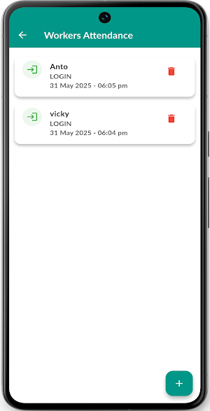 Biometric Attendance Screenshot 2
