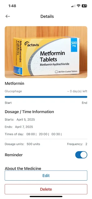 MedWallet Screenshot 2