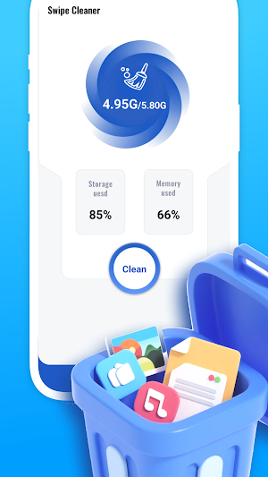 Swipe Cleaner Screenshot 1