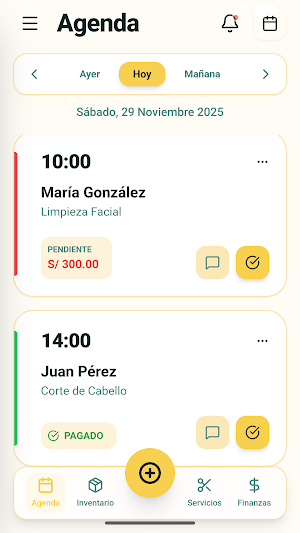 Mi Negocio Plus - Agenda, Caja Screenshot 1