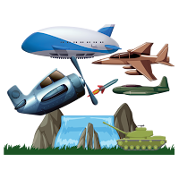 Retro Fighter Plane Shooting
