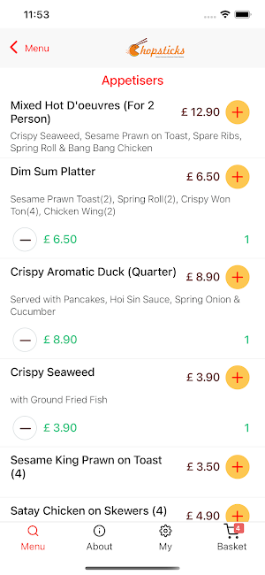 Chopsticks Leominster Screenshot 1