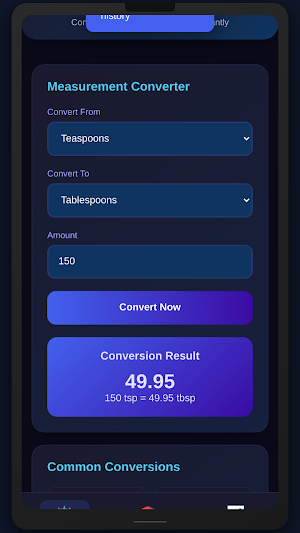 Kitchen Conversion Helper Screenshot 1