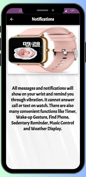Kalinco Smart Watch Guide Screenshot 1